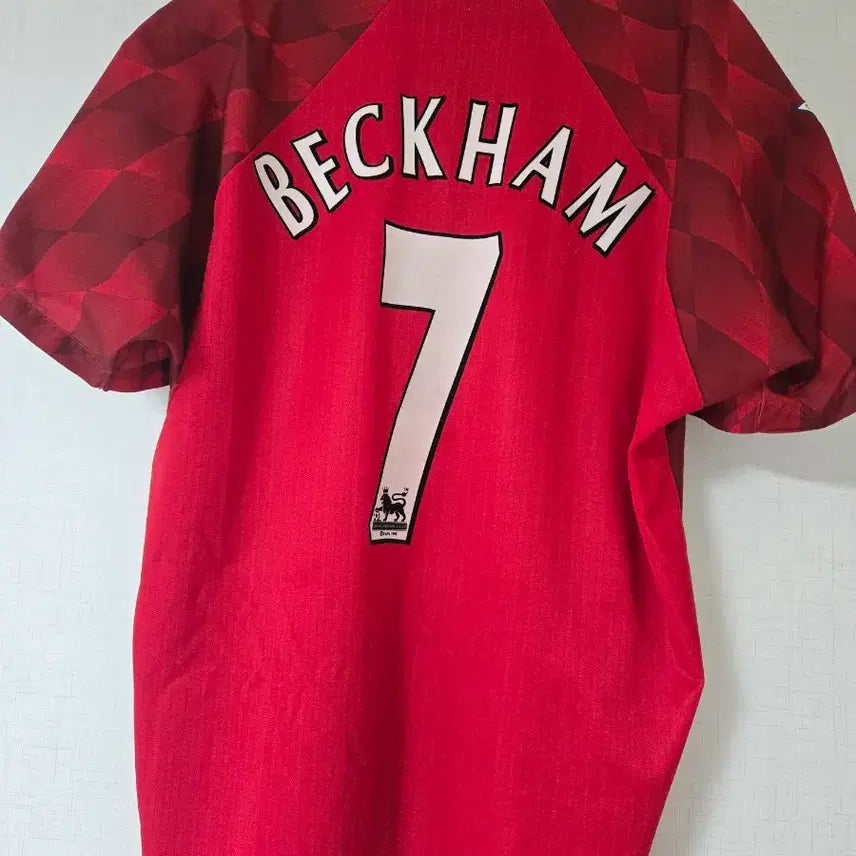 [BUNJANG] Manchester United 1997-98 Home Beckham Jersey (Overseas XL) / (해외XL)97-98 맨유 홈 베컴 유니폼