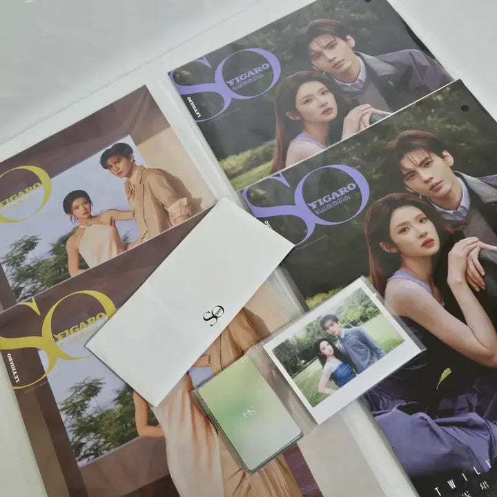 [BUNJANG] Bae In-hyuk x Jang Ryeo-jin Sofi Garro Couple Photobook (Sealed) Set C (2 Volumes) / 비원진 x 장묘이 소피가로 커플 화보 (미개봉) X2세트