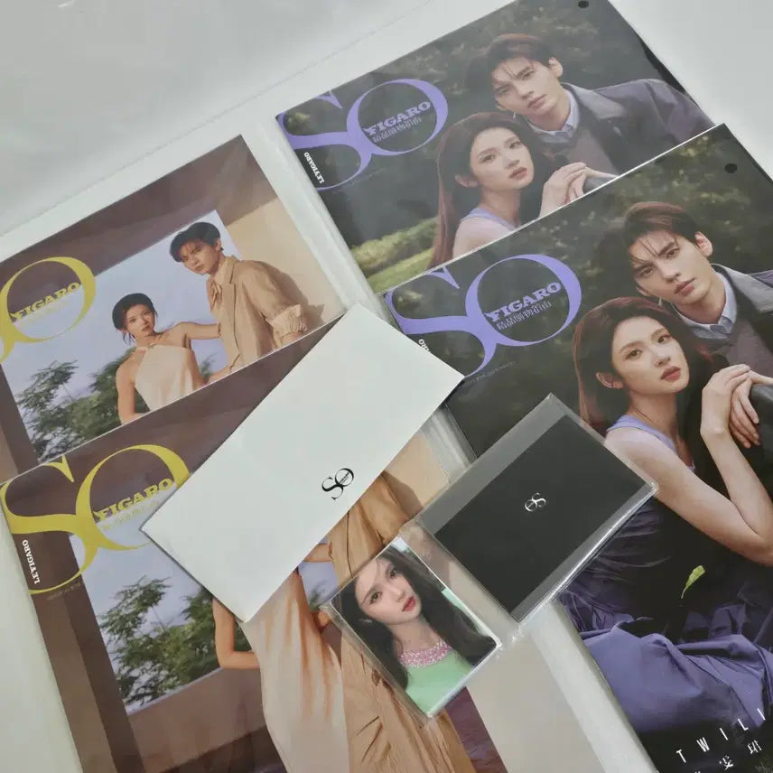 [BUNJANG] Bae In-hyuk x Jang Ryeo-jin Sofi Garro Couple Photobook (Sealed) Set C (2 Volumes) / 비원진 x 장묘이 소피가로 커플 화보 (미개봉) X2세트