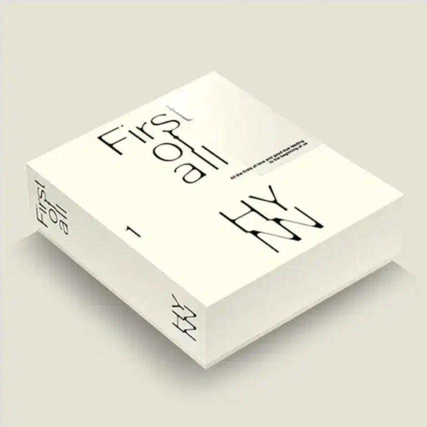 [BUNJANG] HYNN (Park Hye Won) First of all Sealed CD / HYNN (박혜원)  First of all(미개봉 cd)