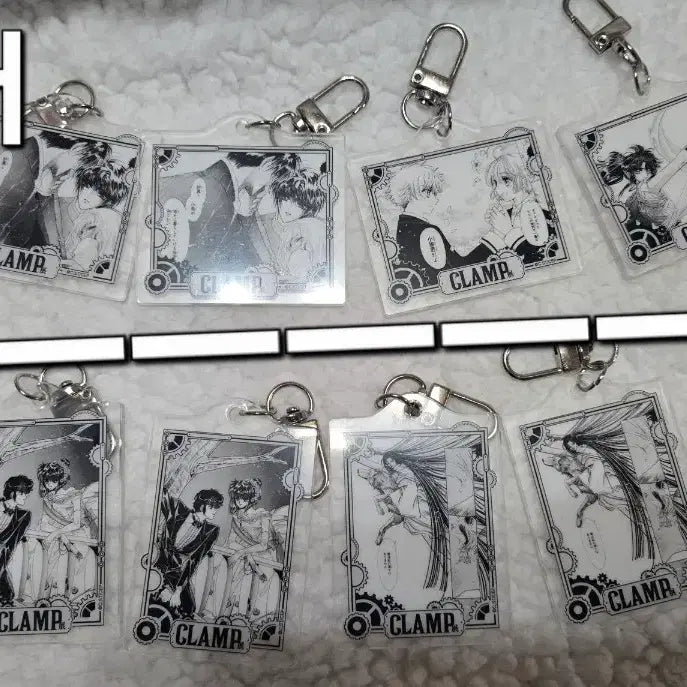 [BUNJANG] CLAMP Exhibition Famous Scene Acrylic Keyring / 클램프전 명장면 아크릴키링