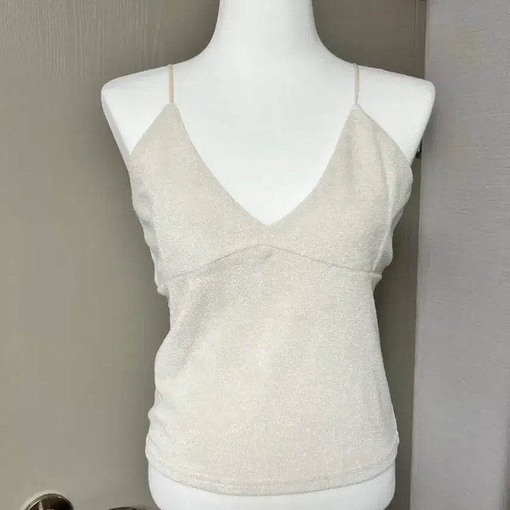 [BUNJANG] Ivory Strap Camisole Bustier / [새상품] 아이보리 끈 나시 뷔스티에