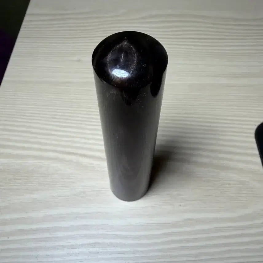 [BUNJANG] Natural Black Water Buffalo Horn Seal - 6 Pun / 천연 흑수우 도장 -6푼