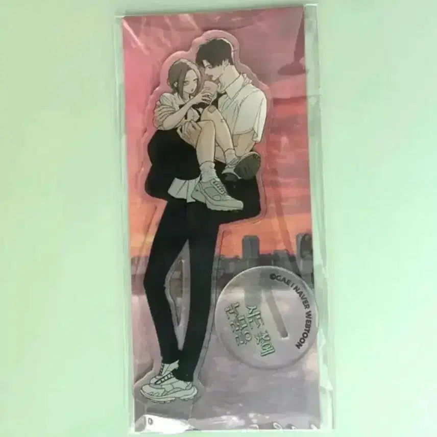 [BUNJANG] Siden Ggoche Nuneul Beomtaeha Na Haesu School Uniform Acrylic Stand (Sealed) / 시든 꽃에 눈물을 범태하 나해수 교복 아크릴 스탠드 미개봉