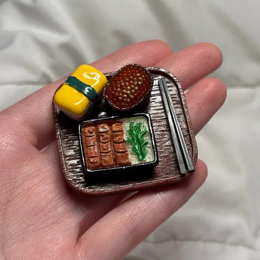 [BUNJANG] Japanese Miniature Lunch Box Figure Set / 일식 미니어처 도시락 피규어