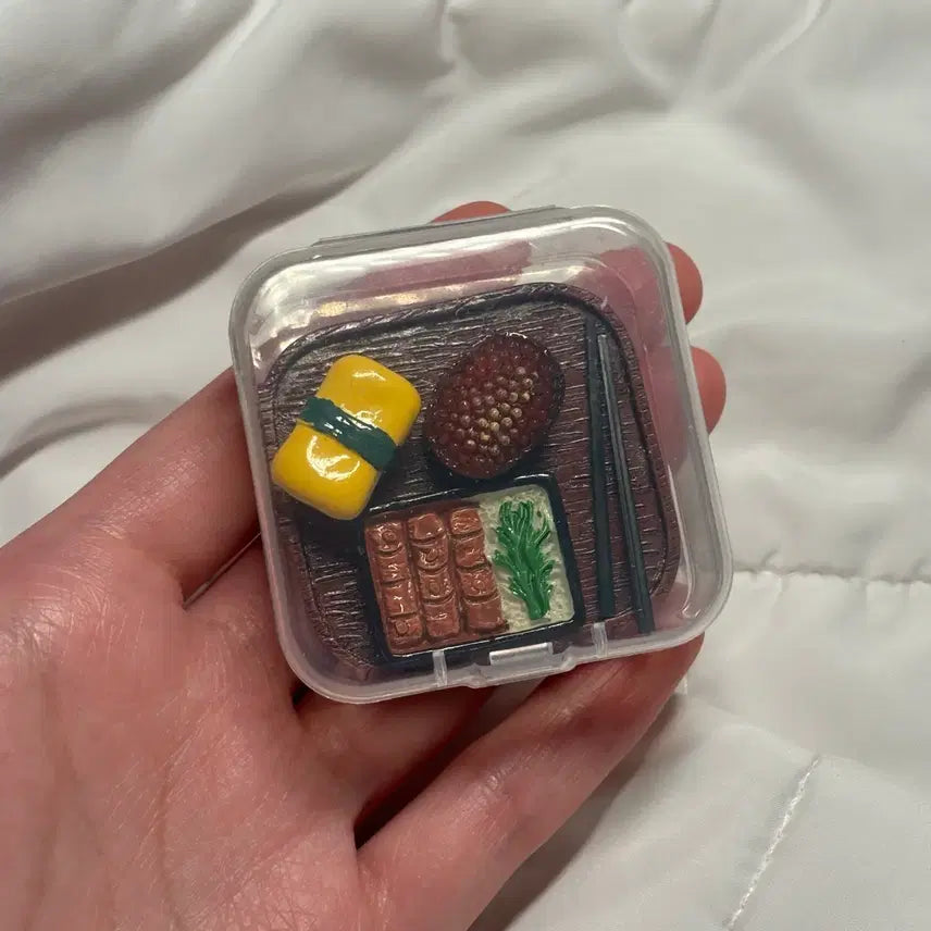 [BUNJANG] Japanese Miniature Lunch Box Figure Set / 일식 미니어처 도시락 피규어