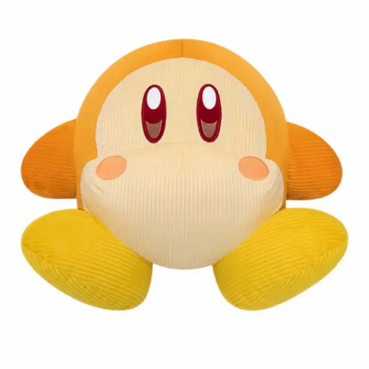 [BUNJANG] Kirby Waddle Dee Corduroy Large Plush Cushion (Japan Exclusive) / 일본 한정 웨이들디 코듀로이 대형 인형 별의 커비 쿠션
