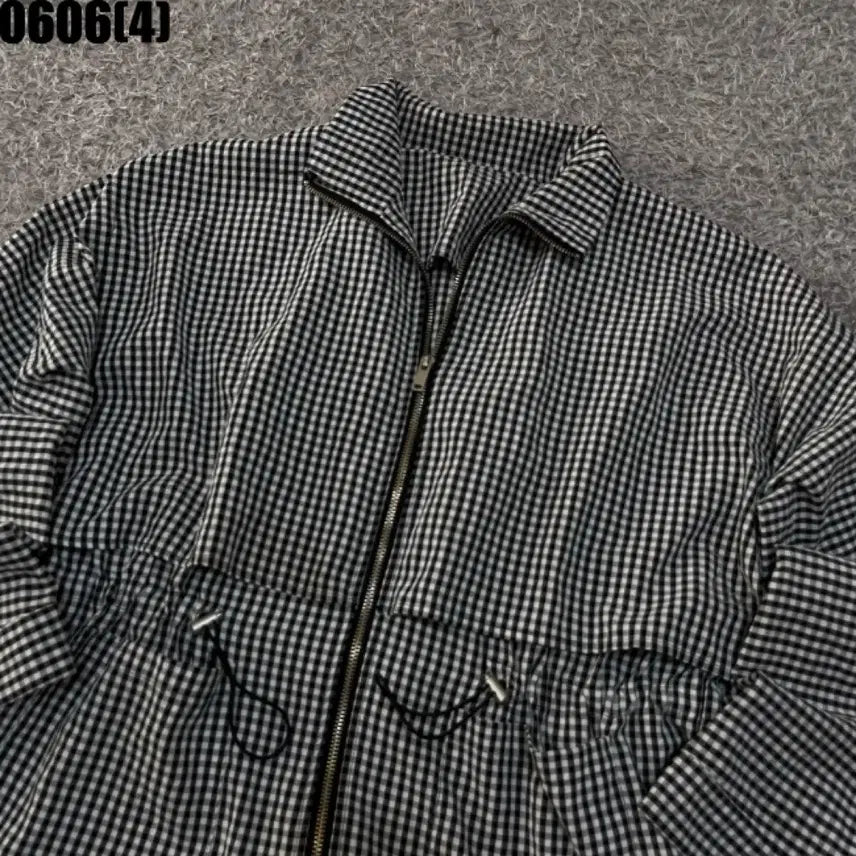 [SOLD OUT] 체크 자켓 블랙 화이트 100(L) 0606