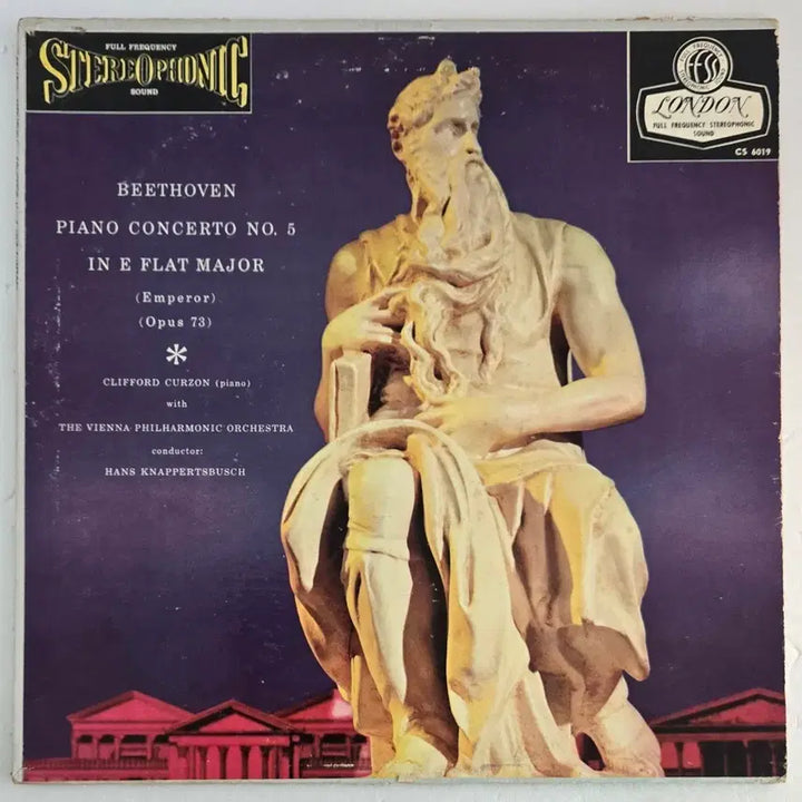 [BUNJANG] Decca London Clifford Curzon Hans Knappertsbusch Beethoven Piano Concerto No. 5 &
