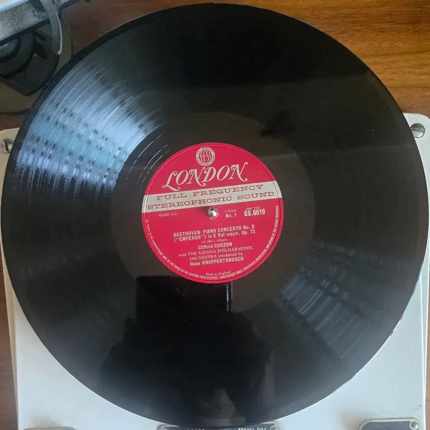 [BUNJANG] Decca London Clifford Curzon Hans Knappertsbusch Beethoven Piano Concerto No. 5 &