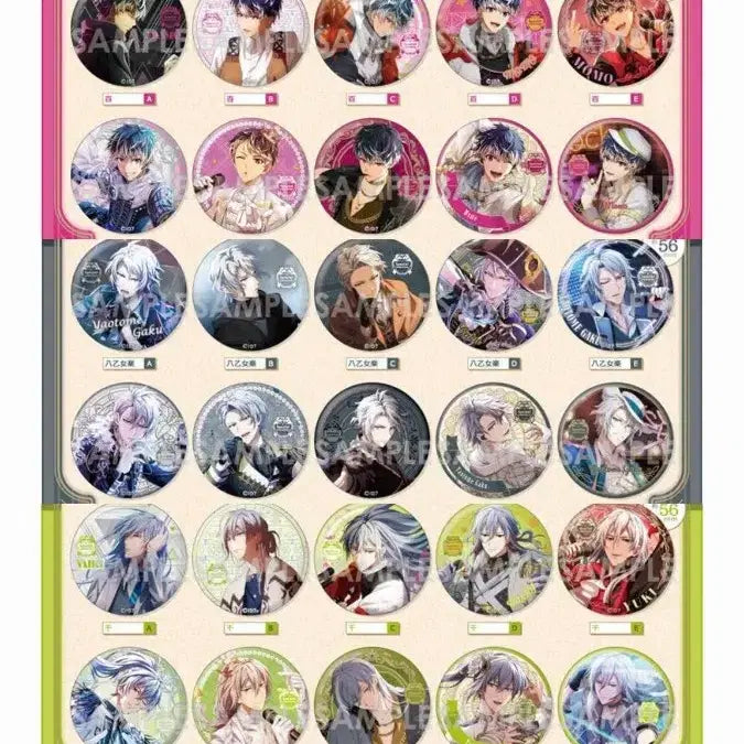 [BUNJANG] Idolish Seven Re:vale Trigger Can Badge / (대리뽑 가능) 아이나나 아이돌리쉬세븐 리바레 트리거 캔뱃지
