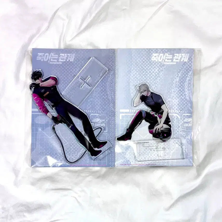 [BUNJANG] The Killing Vote Racer Acrylic Stand Pink / 죽이는관계 어나더 핑크 파트너 레이서 아크릴 스탠드 양도