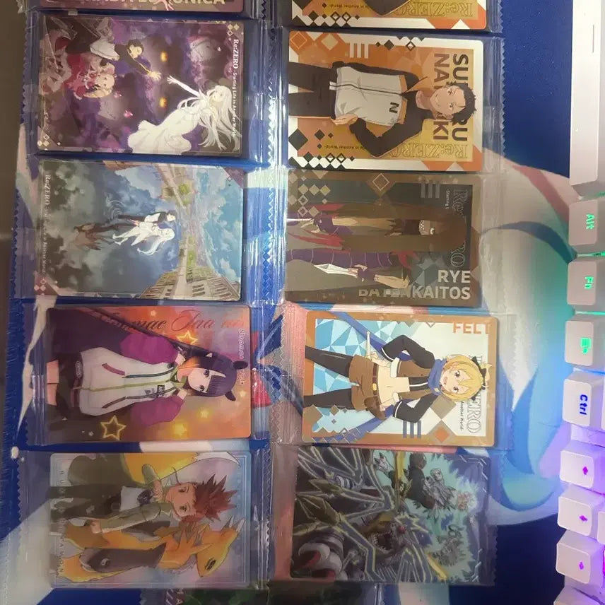 [BUNJANG] Hololive Re:Zero Digimon Wafer Card Bundle Set / 홀로라이브 리제로 디지몬 웨하스 카드  일괄판매