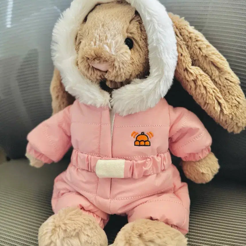 [BUNJANG] Jellycat Bashful Bunny Snow Suit Limited Edition / jellycat 바쉬풀 버니 스노우 수트 젤리캣 정품