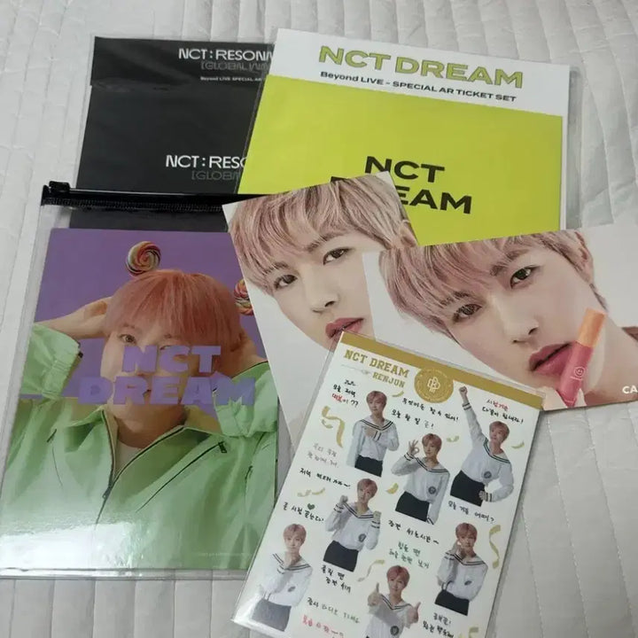 [BUNJANG] NCT DREAM Renjun Beyond Candy Lab Signature Photocard Bundle Set / 엔시티 드림 런쥔 비욘드 캔디랩 시그 포카 일괄 양도