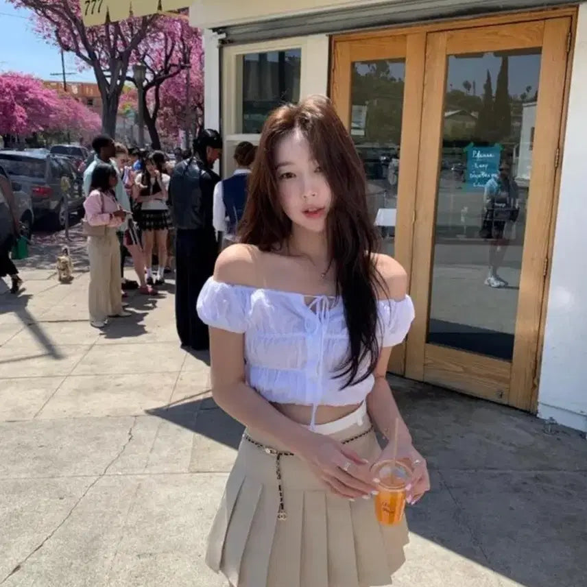 [BUNJANG] Siye Dozo Pleated Skirt (New) / 시예 도조 플리츠 스커트 (새상품)