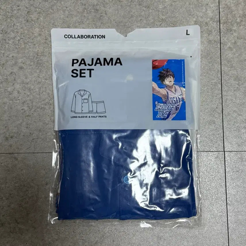 [BUNJANG] Garbage Time Spao Long Sleeve Pajamas L Sealed / 가비지타임 갑타 조형고 스파오 긴팔 잠옷 L 미개봉