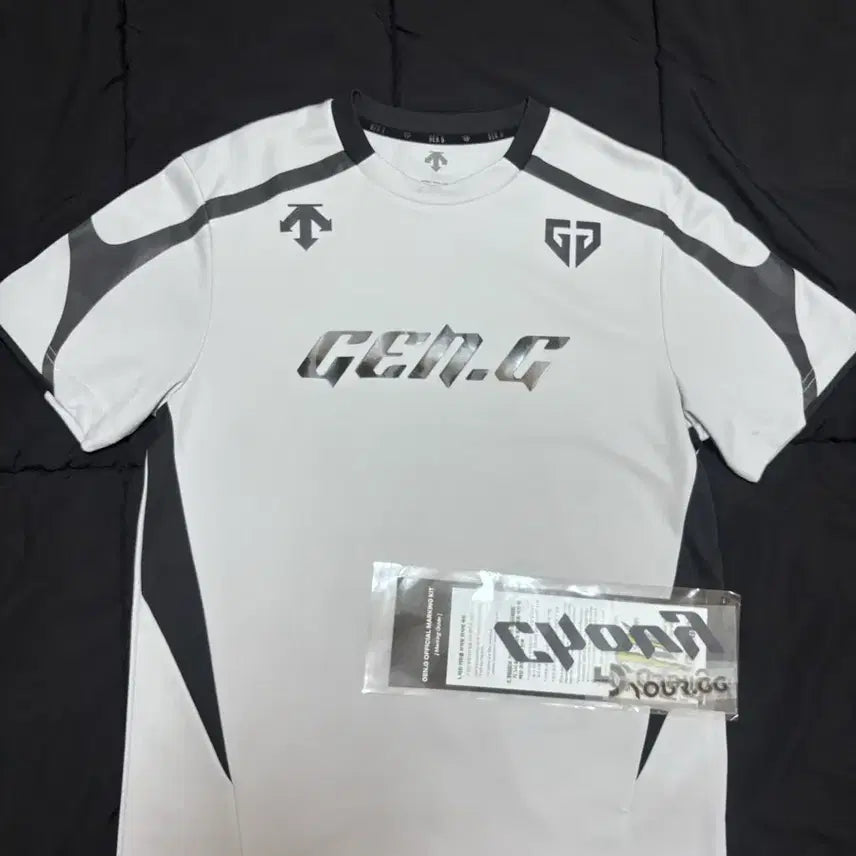 [BUNJANG] Gen.G 2025 Uniform Light Grey Size S (Chovy Name Set Included) / 젠지 25 유니폼 라이트 그레이 S(쵸비마킹지 포함)