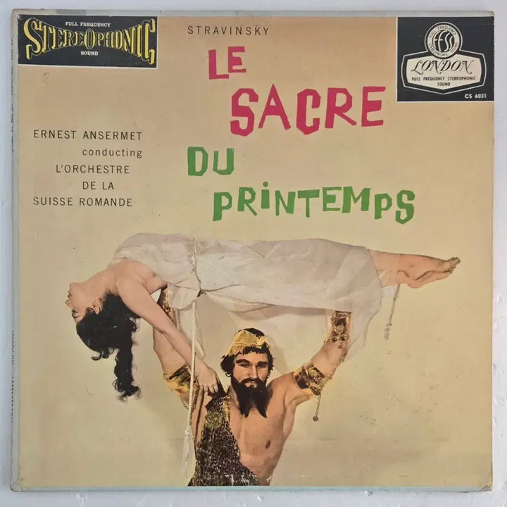 [BUNJANG] Ernest Ansermet &amp; Suisse Romande Orchestra - Stravinsky: The Rite of Spring (Decca London CS 6031) / Decca London 앙세르메 - 스트라빈스키 봄의 제전 WB