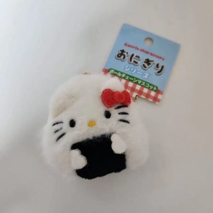 [BUNJANG] Hello Kitty Mascot &amp; Keyring Set / 키티주먹밥 키티키링 키티인형 키티마스코트 헬로키티