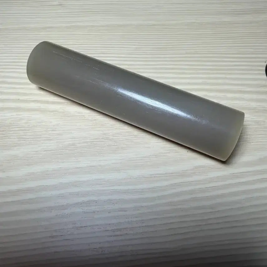 [BUNJANG] Natural White Ox Bone Seal (6 Pun) / 천연 백수우도장 6푼