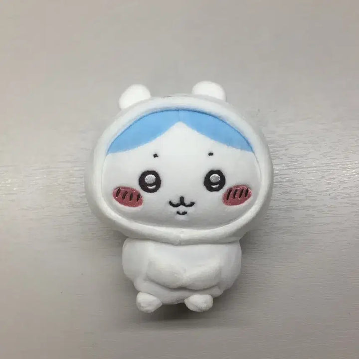 [BUNJANG] Cheekawa Hachiware with Naganodukkomi Hat (Opened) / 먼작귀 치이카와 나가노 농담곰 탈을 쓴 하치와레