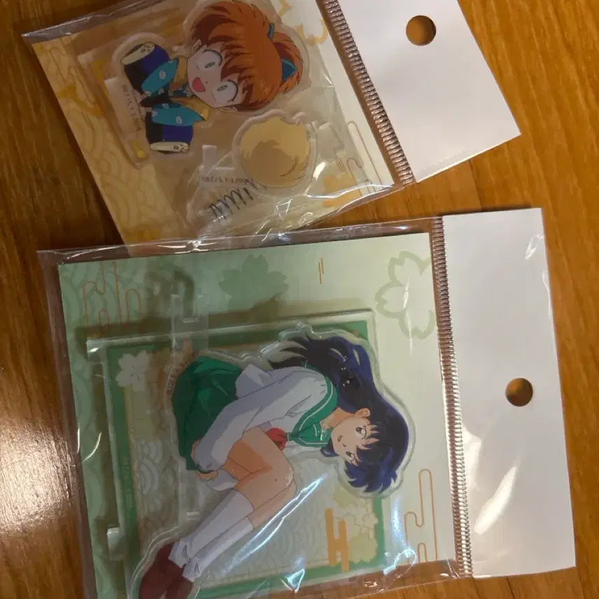 [BUNJANG] Inuyasha Kagome &amp; Shippo Acrylic Stand Set / (새상품) 이누야샤 아크릴 가영&amp;싯포 일괄