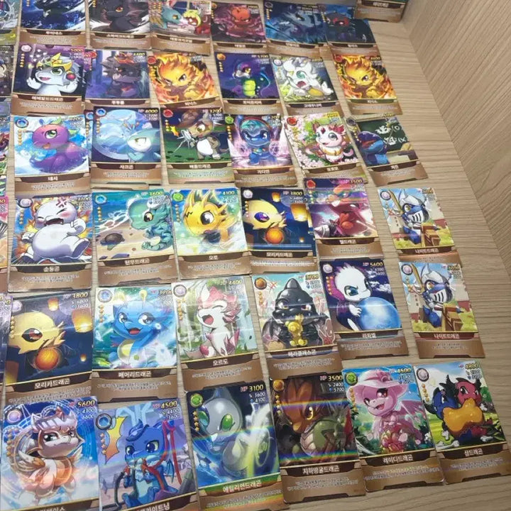 [BUNJANG] Sparkling Dragon Village Cards / 반짝이 드빌카드