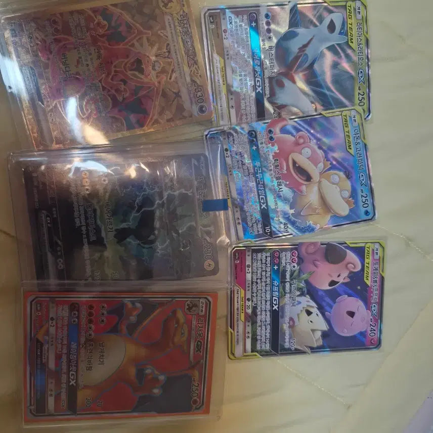 [BUNJANG] Pokemon Card Charizard GX SR, Zekrom SAR, Charizard UR / 포켓몬카드 리자몽GX SR리자몽UR