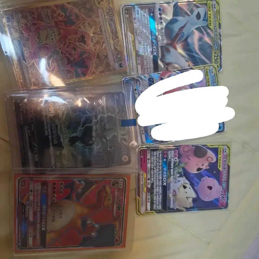 [BUNJANG] Pokemon Card Charizard GX SR, Zekrom SAR, Charizard UR / 포켓몬카드 리자몽GX SR리자몽UR