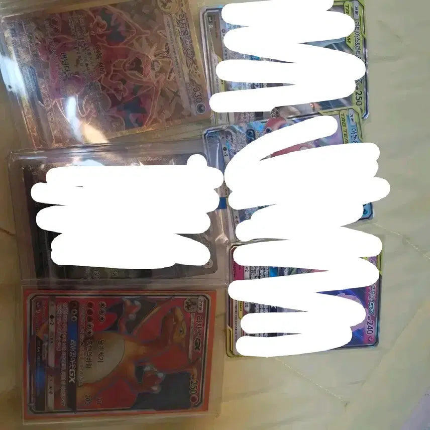 [BUNJANG] Pokemon Card Charizard GX SR, Zekrom SAR, Charizard UR / 포켓몬카드 리자몽GX SR리자몽UR