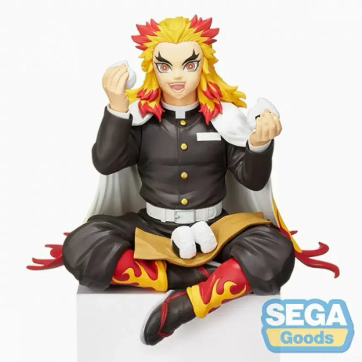[BUNJANG] Demon Slayer Kyojuro Rengoku Chokonose Onigiri Figure / 귀멸의 칼날 렌고쿠 쿄쥬로 쵸코노세 주먹밥 피규어