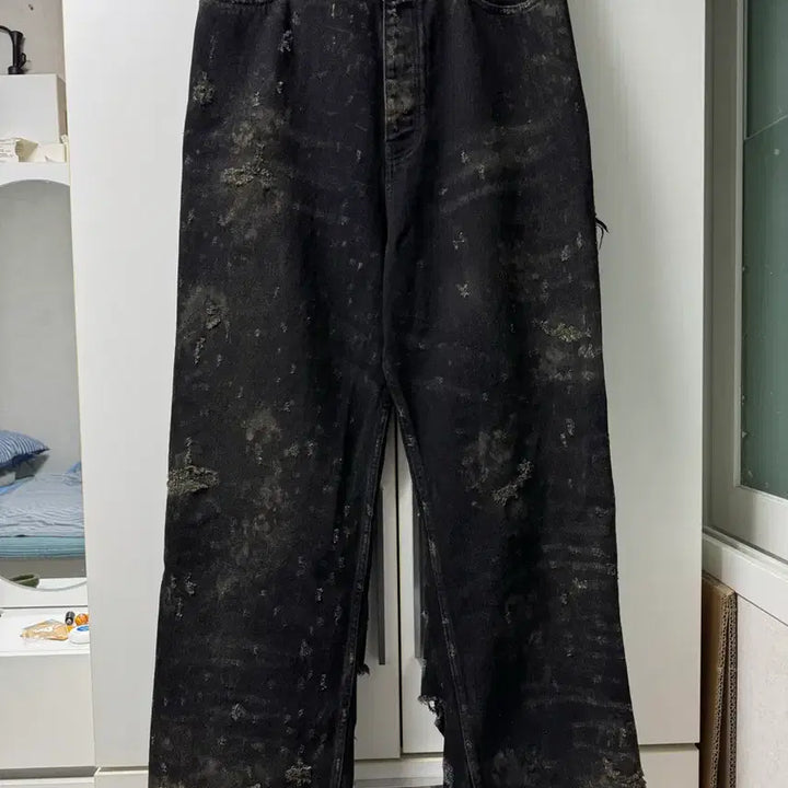 [SOLD OUT] [XS] 발렌시아가 슈퍼 디스트로이드 팬츠