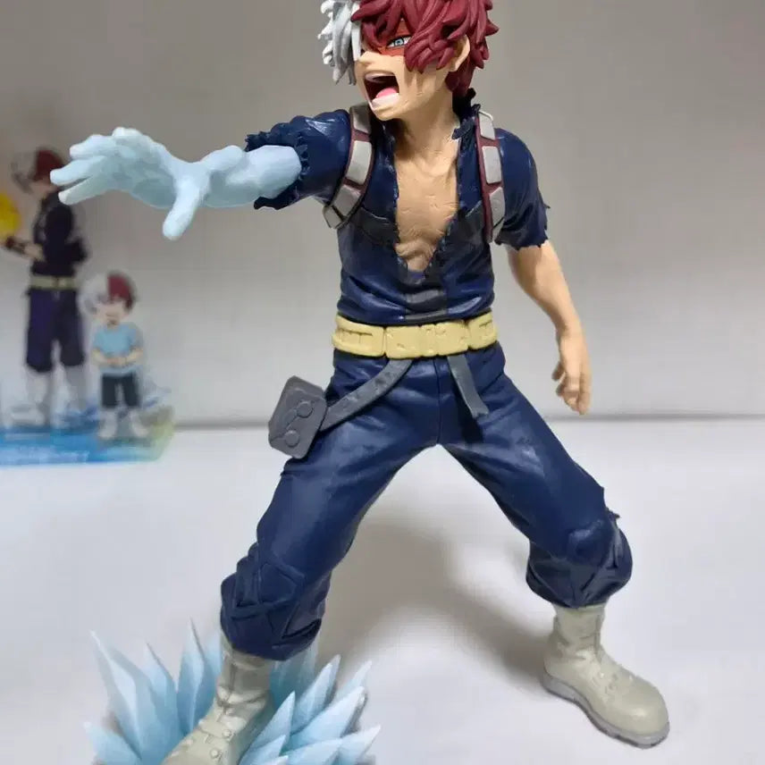 [BUNJANG] My Hero Academia Maximatic Shoto Todoroki Figure &amp; Childhood Shoto Acrylic / 나의 히어로 아카데미아 맥시매틱 토도로키 피규어 유년기 토도로키 아크릴