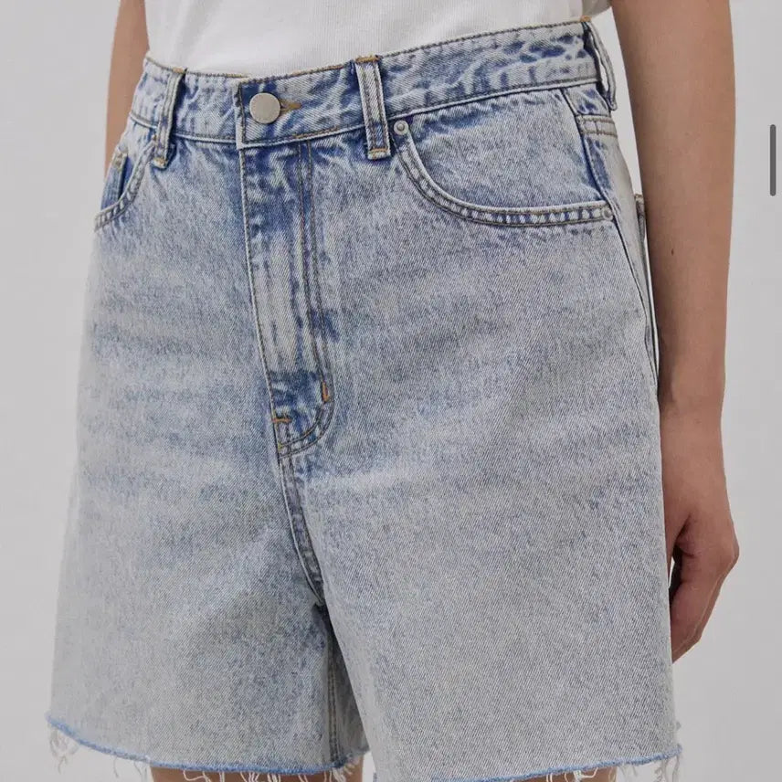 [BUNJANG] Mango Many Please Low Denim Shorts (S) / 망고매니플리즈 LOW DENIM SHORTS 청반바지 s