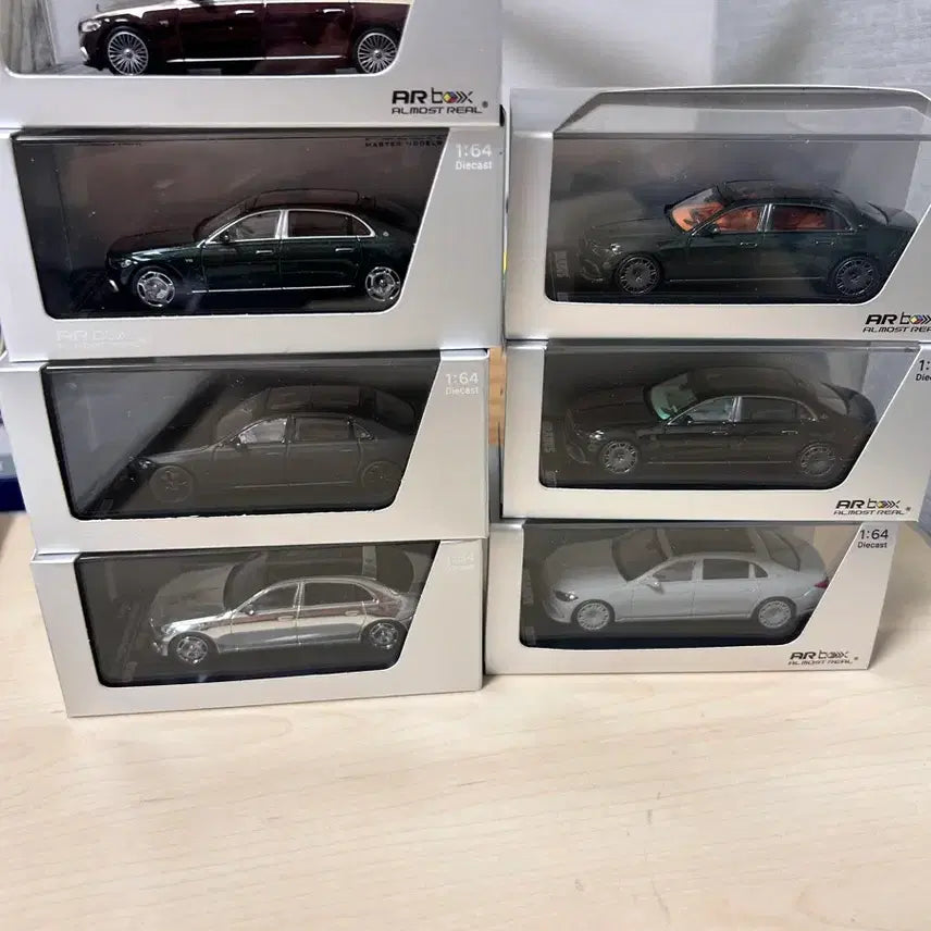 [BUNJANG] Arbox 1:64 Scale Diecast Model Cars Bundle Set / Arbox 7대 일괄처분