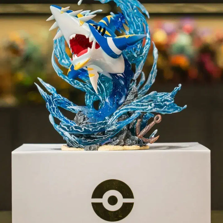[BUNJANG] Pokemon Scale World Mega Sharpedo Resin Figure / 포켓몬 스케일월드) WOOD 메가 샤크니아 레진 피규어 판매