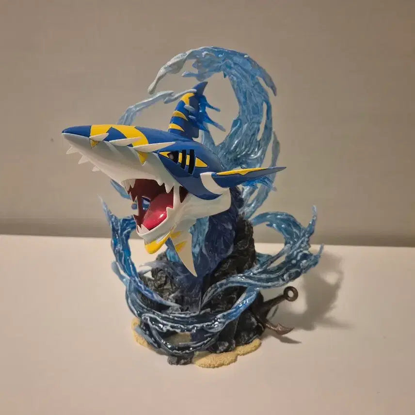 [BUNJANG] Pokemon Scale World Mega Sharpedo Resin Figure / 포켓몬 스케일월드) WOOD 메가 샤크니아 레진 피규어 판매