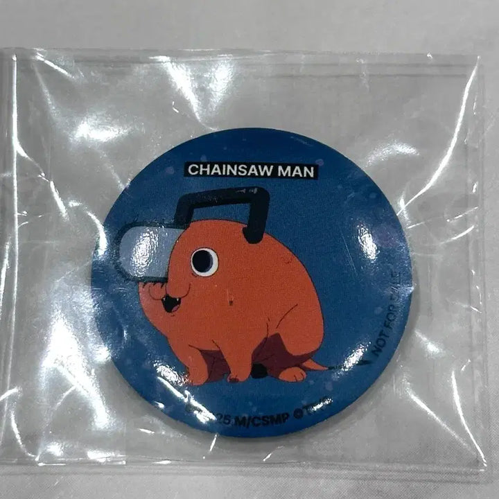 [BUNJANG] Chainsaw Man Pochita Can Badge / 체인소맨 카페 포치타 캔뱃지.