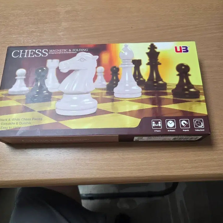 [BUNJANG] Magnetic Folding Chess Game Set / 체스 자석 접이식 게임 세트
