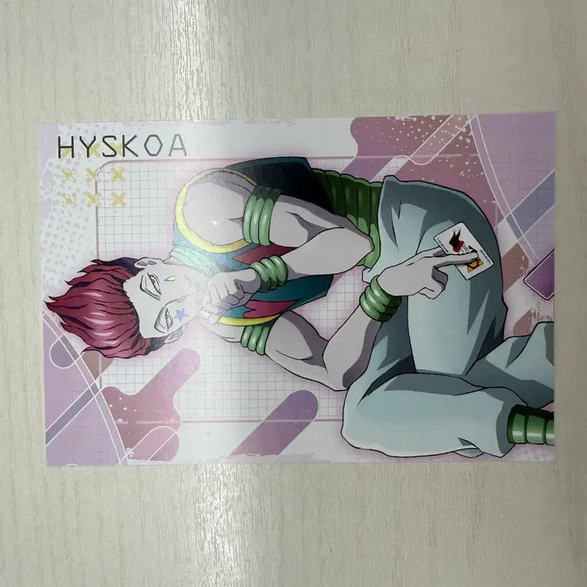 [BUNJANG] Hunter x Hunter Hisoka Postcard / 헌터헌터 히소카 엽서 양도