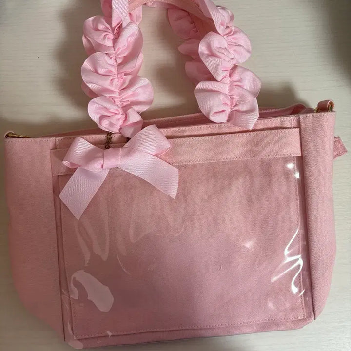 [BUNJANG] Jacamat Ita Bag Candy Pink / 자카마트 이타백 핸드프릴 캔디핑크