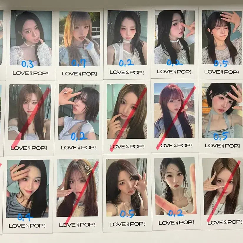 [BUNJANG] tripleS Baby Flower Object Photocard / 트리플에스 baby flower  옵젝 오브젝트 특전 미공포 포카 양도