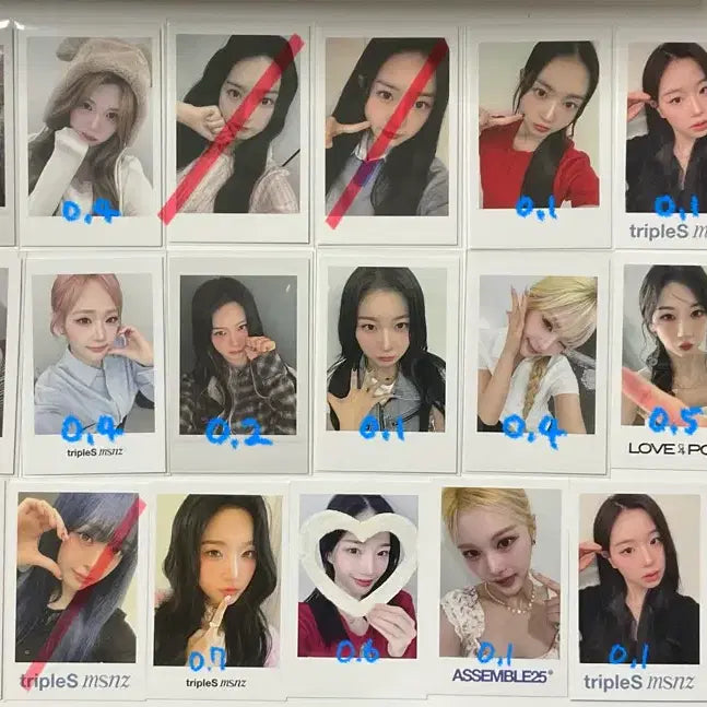 [BUNJANG] tripleS Baby Flower Object Photocard / 트리플에스 baby flower  옵젝 오브젝트 특전 미공포 포카 양도