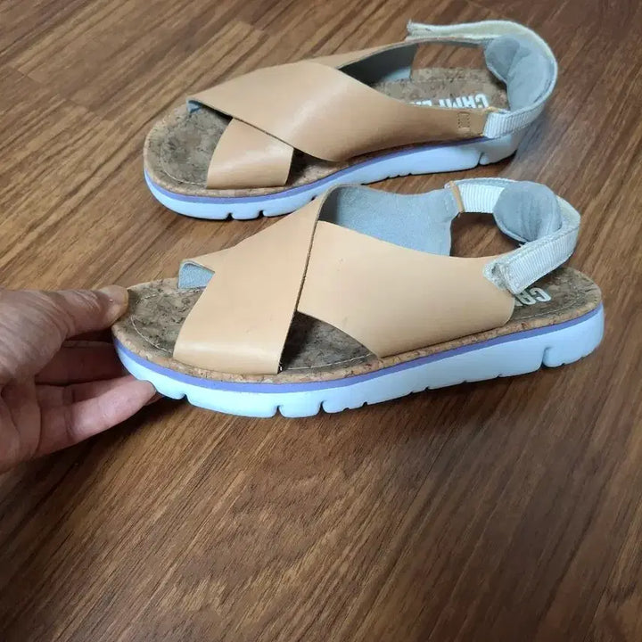 [BUNJANG] Camper Beige Sandals Size 38 / 캠퍼 샌들 베이지 38사이즈