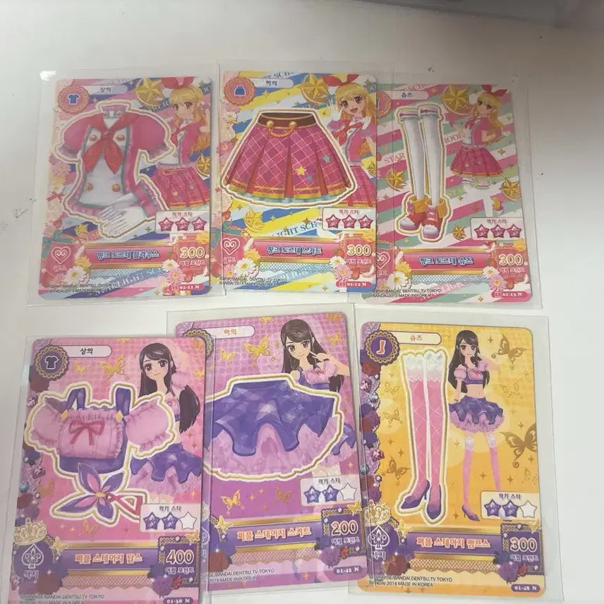[BUNJANG] Aikatsu Ichigo &amp; Sora School Look Set / 탈덕)아이카츠 이치고,보라 스쿨룩(6.15까지)