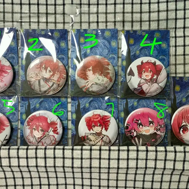 [BUNJANG] Kasane Teto Unofficial Enamel Pin Collection / 카사네 테토 비공 배지 모음 개별가