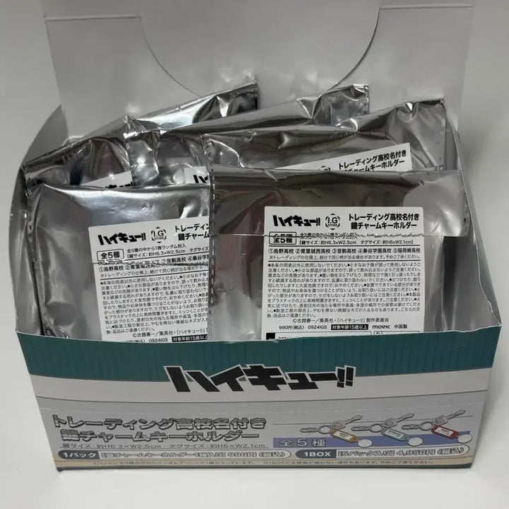 [BUNJANG] Haikyu!! Locker Keyring Set 1 / (단순개봉) 하이큐 부실키링 1탄 풀세트