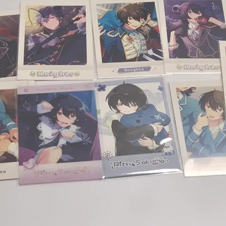 [BUNJANG] Ensemble Stars! Knights Izumi Sena &amp; Ritsu Sakuma Pashat Card Set / 앙스타 나이츠 세나 이즈미 사쿠마 리츠 파샤 파샷츠 포카 판매