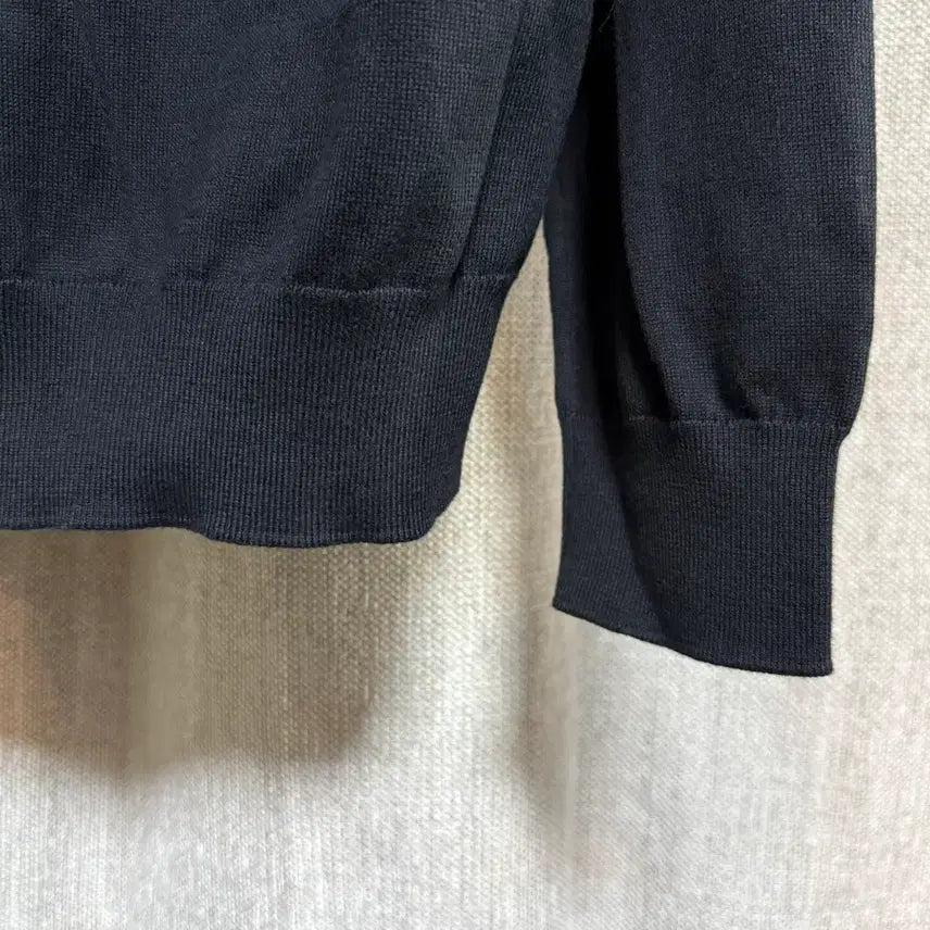 [BUNJANG] Polo Ralph Lauren Pima Cotton Slim Fit Sweater - Black (L) / [L] 폴로 랄프로렌 피마 코튼 니트 블랙